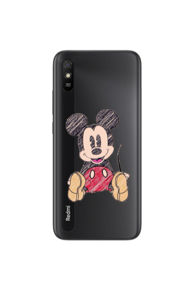 Other Xiaomi Redmi 9A Mickey mouse 2 Transparent Silicone TPU Θήκη