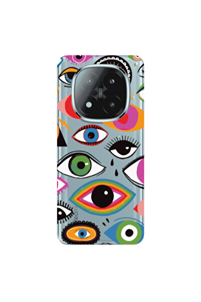 Other Xiaomi Redmi Note 14 Pro + 5g Colorful eyes Transparent Silicone TPU Θήκη