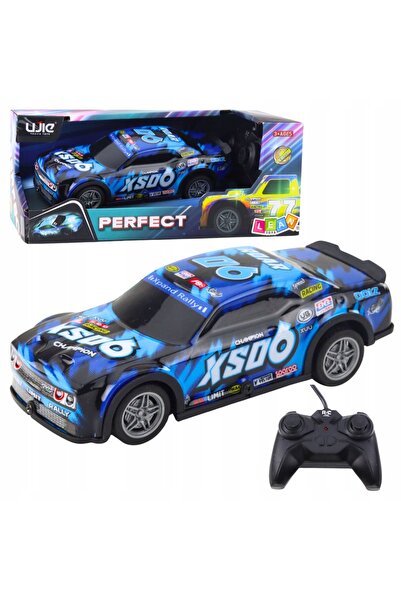 LeanToys Masinuta de curse RC LEAN Toys, 27MHz, carcasa luminoasa, 20x5x8cm, ...