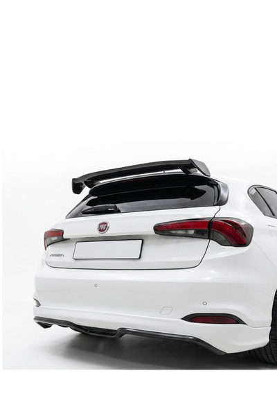 plastik body kit Fiat Egea HB Cross Üniversal Spoiler BOYASIZ (Plastik)
