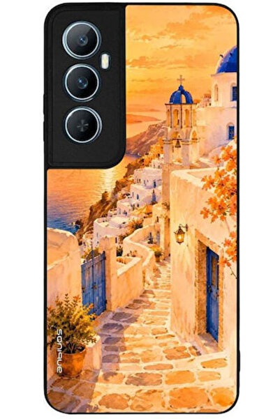 Other Σονίκ Σειρά Μούζα των Ελληνικών Νησιών Realme C65 4G Θήκη Ηλιοβασίλεμα ...