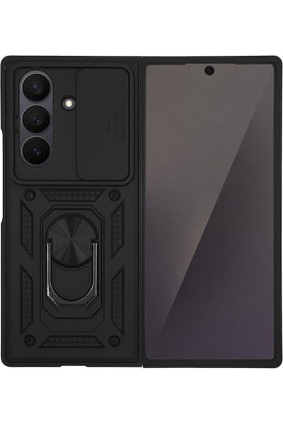 Other Θήκη Ring Armor Campro Sonique Samsung Μεγάλη Οπή Galaxy Z Fold 7 Μαύρο