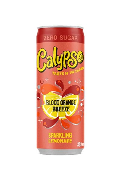 Calypso Zero Sugar Blood Orange Breeze Sparkling Lemonade Can 330ml