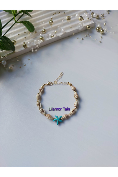 Lilamor Deniz Kabuğu Deniz Yıldızı Bileklik