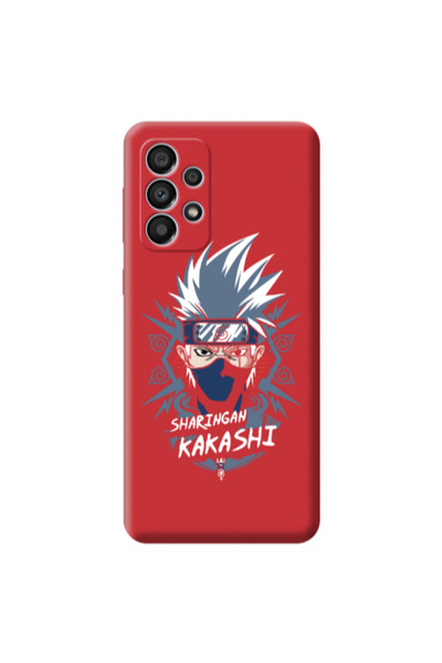 Other Samsung A33 Anime Mangoo Red Colored Silicone TPU Θήκη