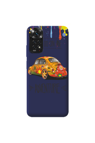 Other Xiaomi Redmi Note 11 4G Adventure Dark blue Colored Silicone TPU Θήκη