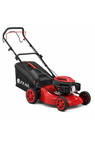 İtal Benzinli İtmeli Çim Biçme Makinesi 41 cm 127 cc