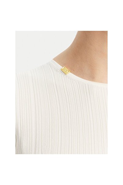 Elisabetta Franchi Pulover de damă MK55B51E2 Alb