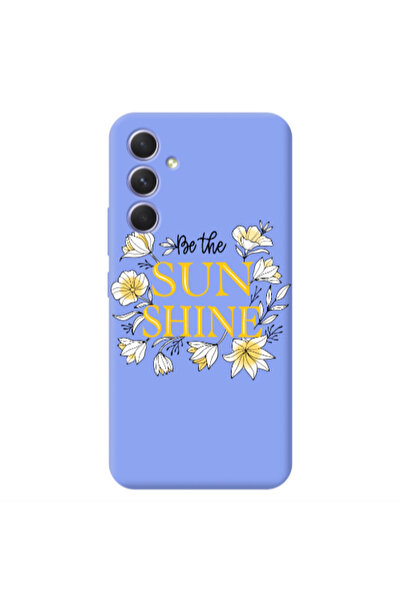 Other Samsung A54 Sun Shine Light Purple Colored Silicone TPU Θήκη