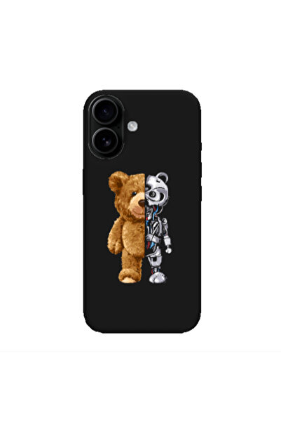 Other Apple Iphone 16 plus Glacier Black Colored Silicone TPU Θήκη