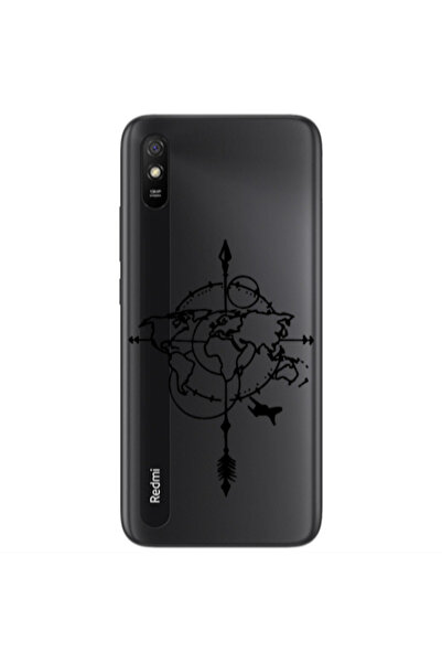 Other Xiaomi Redmi 9A Old Map Transparent Silicone TPU Θήκη