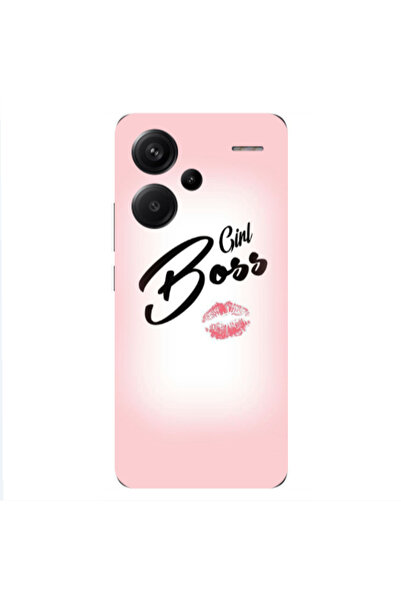 Other Xiaomi Redmi Note 13 Pro+ 5G Girl boss kiss Transparent Silicone TPU Θήκη