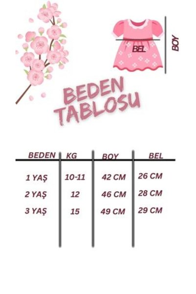 aysskids Mia Tulle Rose Detailed Birthday Special Day Princess Girl's Dress