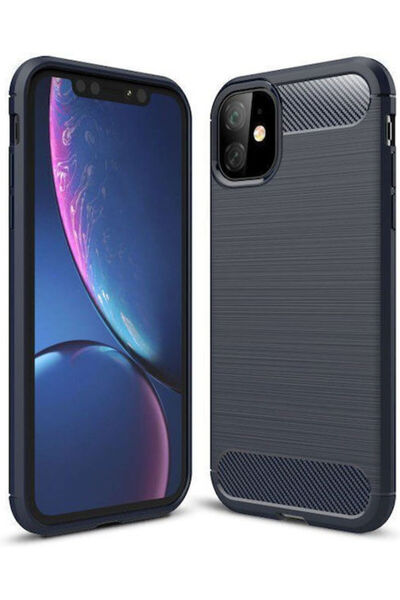 OEM Μπλε Ανθρακονημάτινο Πίσω Κάλυμμα (iPhone 11) Κωδικός: 01IPH6615