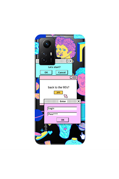 Other Xiaomi Redmi Note 12s Enter Login Transparent Silicone TPU Θήκη