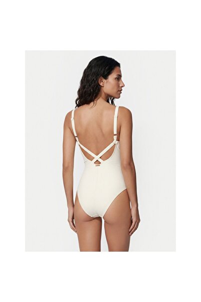 YSABEL MORA Costum de baie damă 83471 Crem