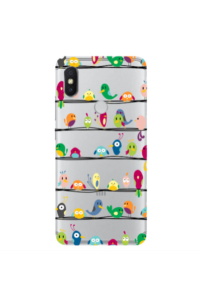 Other Xiaomi Redmi S2 birds Transparent Silicone TPU Θήκη