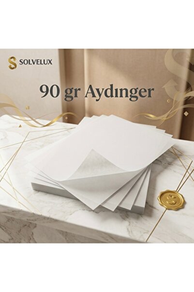 SOLVELUX Sketch Tracing Paper A3 90 Gr 25 Pieces