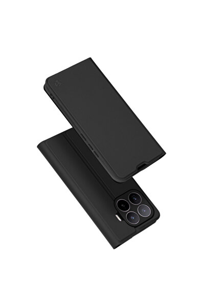 Techsuit Husa pentru Xiaomi 17T, Techsuit, Magskin Book, Neagra