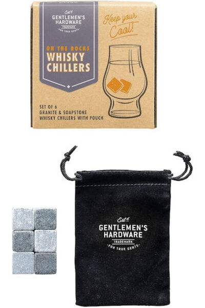 GENTLEMEN'S HARDWARE Διακοσμητικές παγοκύβους σε σχήμα πέτρας με θήκη αποθήκε...