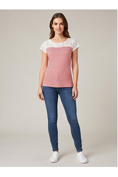 gökçesu Women's Relaxed Cut T-shirt