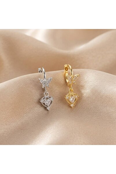 inky Petal Flutter - Zirkon Taşlı Halka Tragus Helix Lobe Conch Rook Cerrahi ...