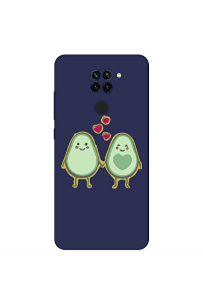 Other Xiaomi Redmi Note 9 Avocados Dark blue Colored Silicone TPU Θήκη