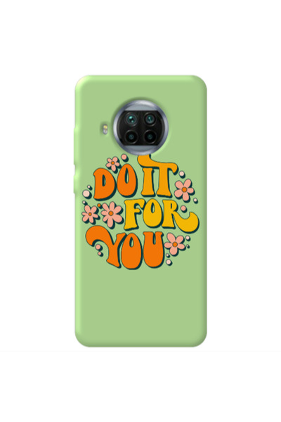 Other Xiaomi Mi 10T Lite Do it For You Light Green Colored Silicone TPU Θήκη