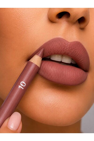 VitaMood Yaşam 12pcs lip liner set | bold tip matte lip liner, soft edition, ...