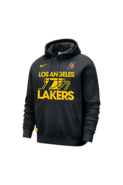 Nike LAL MNK CLUB HOODIE PO CTS FZ7485-010 Μαύρο M