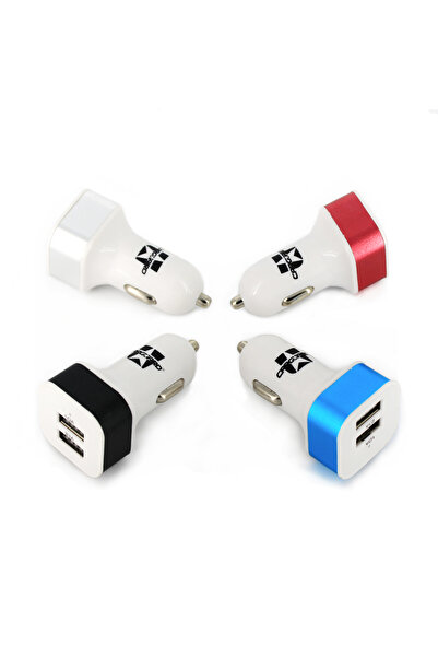 RapidAuto Incarcator auto de la bricheta auto la USB 2100mA, Diferite culori