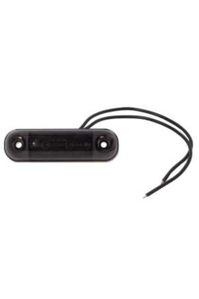 WAS Lampa Gabarit Dreapta/Stanga Forma: Oval Afumat/Rosu Led Inaltime 24mm La...