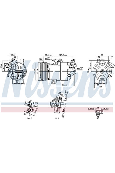 Nissens Compresor Aer Conditionat Clima RENAULT KOLEOS 1