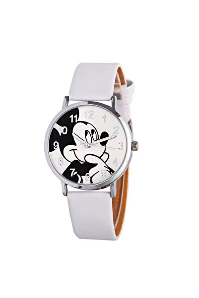 Choice6 white miqi Mickey Children's Fashion Student Watch Quartz Watch Carto...
