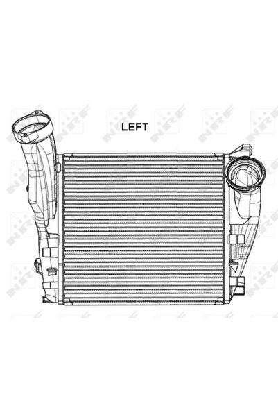 NRF Intercooler Turbo PORSCHE CAYENNE 30781