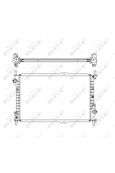 NRF Radiator Racire Motor FORD TOURNEO CONNECT/TRANSIT CONNECT