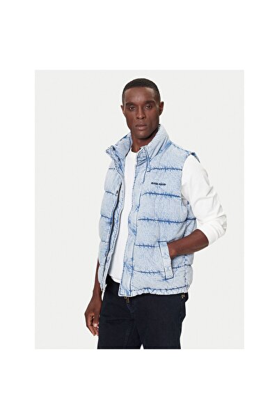Guess Vestă bărbătească M5BN81D6181 Albastru