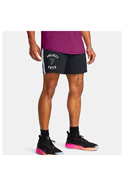 Under Armour PROJECT ROCK ΔΙΧΤΥΩΤΟ ΣΟΡΤΣ BOH 1386889-001 Μαύρο XL