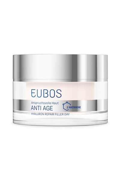 EUBOS Υαλουρόν Ριπέρ Φίλερ Επανορθωτική Αντιρυτιδική/Ενυδατική Κρέμα Ημέρας 50ML