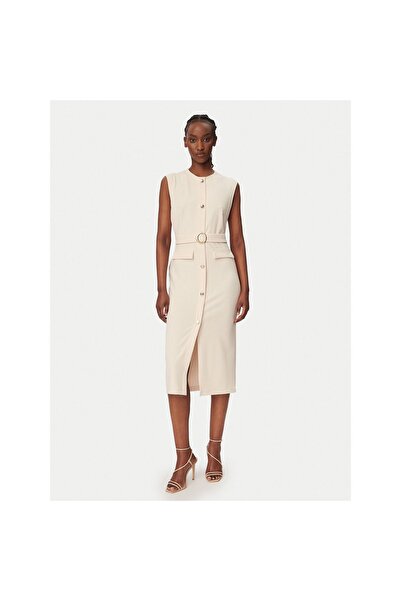 RINASCIMENTO Rochie de cocktail pentru femei CFC0020278002 Bej