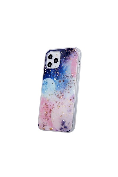 OEM Θήκη Gold Glam για Samsung Galaxy S23 Ultra γαλαξιακή