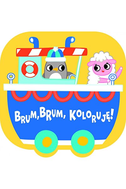 OEM Carte de colorat Yoyo Books Brum brum, 32 pagini, multicolor, 19x20cm