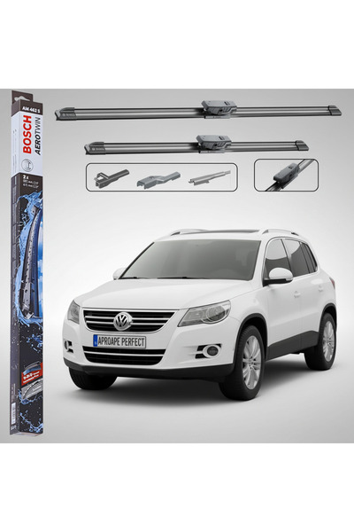 Bosch Σετ Υαλοκαθαριστήρων για VW Tiguan I (5N) 2007-2018 |   Aerotwin AM 462 S