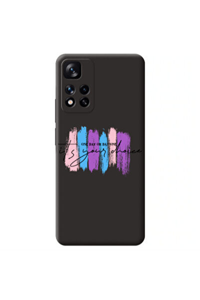 Other Xiaomi Redmi Note 11 Pro 5G One Day Or Day One Black Colored Silicone T...