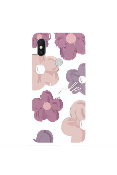 Other Xiaomi Redmi S2 Flowers 2 Transparent Silicone TPU Θήκη