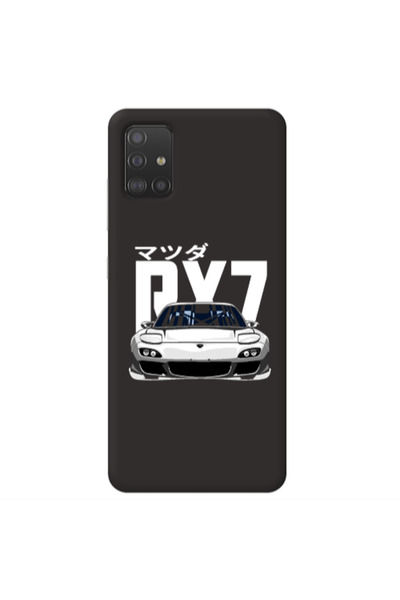 Other Samsung M31S Car Rx7 Black Colored Silicone TPU Θήκη