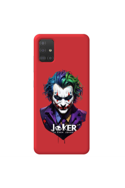 Other Samsung M31S Le amer Joker Red Colored Silicone TPU Θήκη
