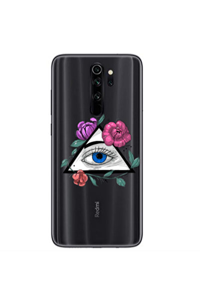 Other Xiaomi Redmi Note 8 Pro Eye and flower Transparent Silicone TPU Θήκη