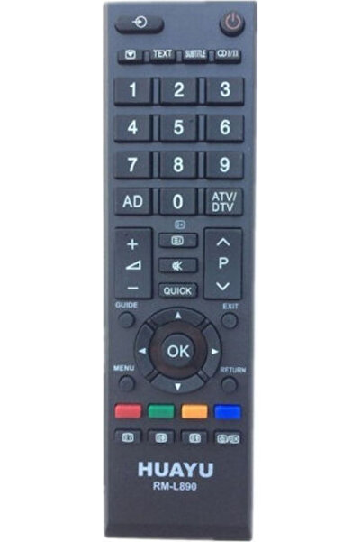 OEM Compatible Remote Control RM-L890 for Τηλεοράσεις Toshiba