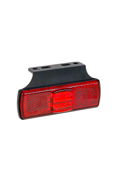 RapidAuto Lampa gabarit auto 12V/ 24V cu LED, dreptunghiulara Rosie , 97x30x1...